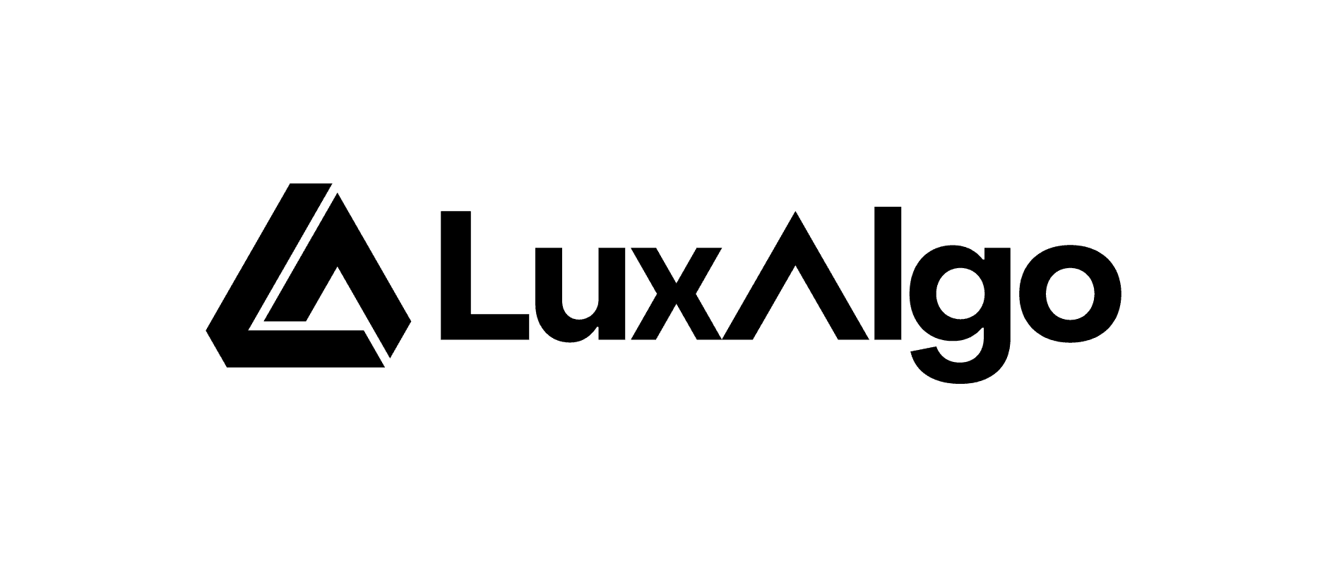 LuxAlgo Logo Full Black
